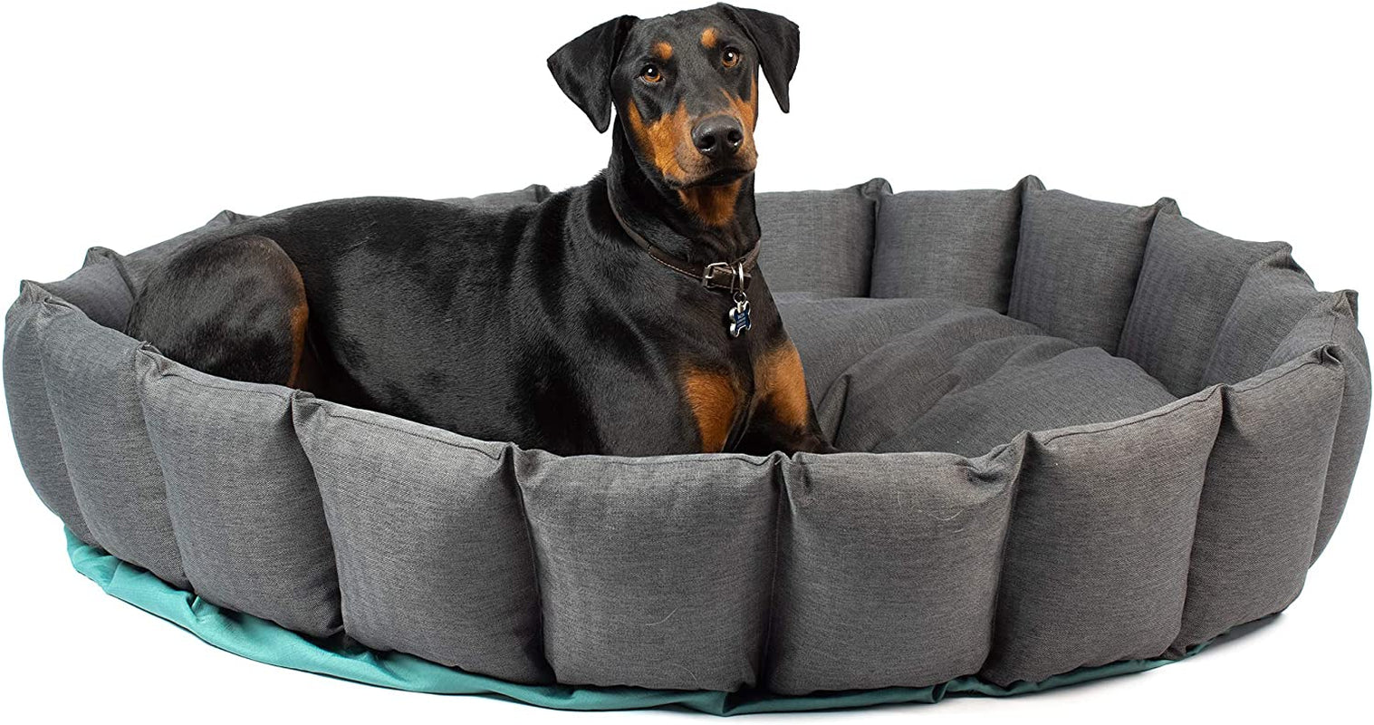 'S Deep Sleep Deluxe Durable Dog Bed (Donut Dog Bed, Durable Dog Bed & Washable Dog Bed-Large Dog Bed, X-Large Dog Bed, and Calming Dog Bed) X-LARGE: 48