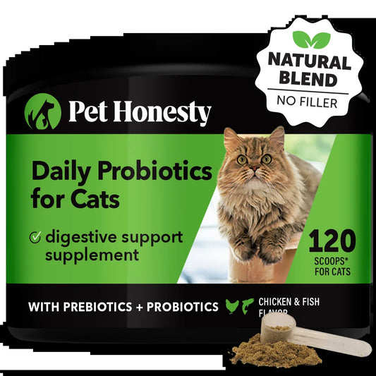 Digestive Probiotics Powder for Cats (Chicken & Fish Flavor)