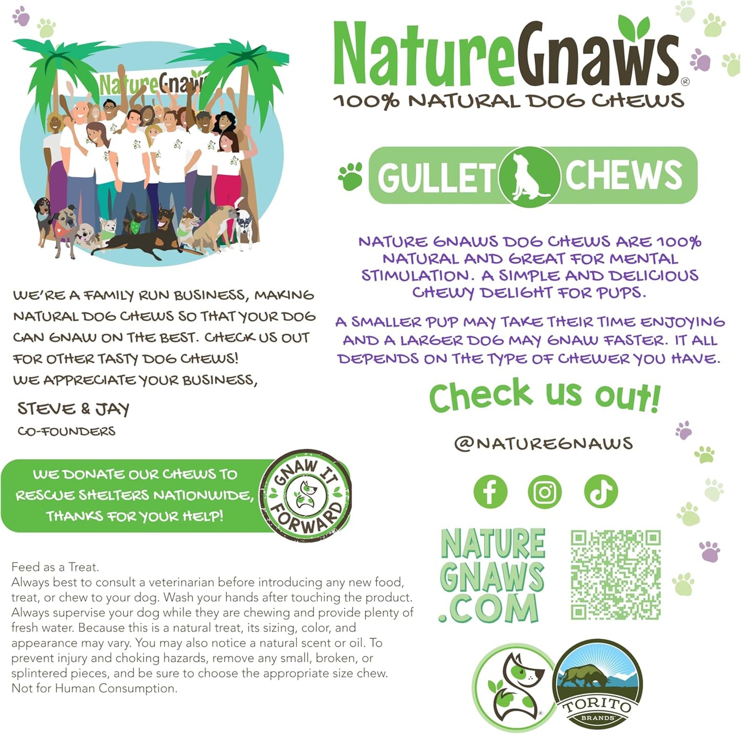 Beef Gullet Chews for Small Dogs 4-5" (20 Count) - Natural Beef Jerky Stick Dog Chew Treats - Rawhide Free