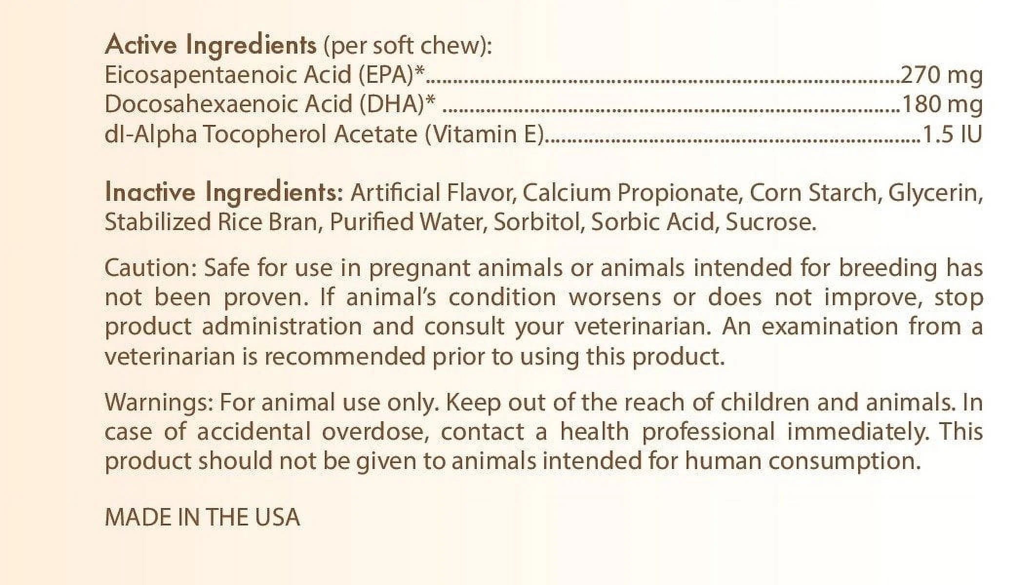 Miniature Schnauzer Omega HP Fatty Acid Skin and Coat Support Soft Chews