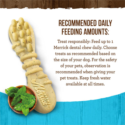 Fresh Kisses Small Dog Treats, Real Mint Flavor Dental Chews, 23 Oz Box (36 Count)