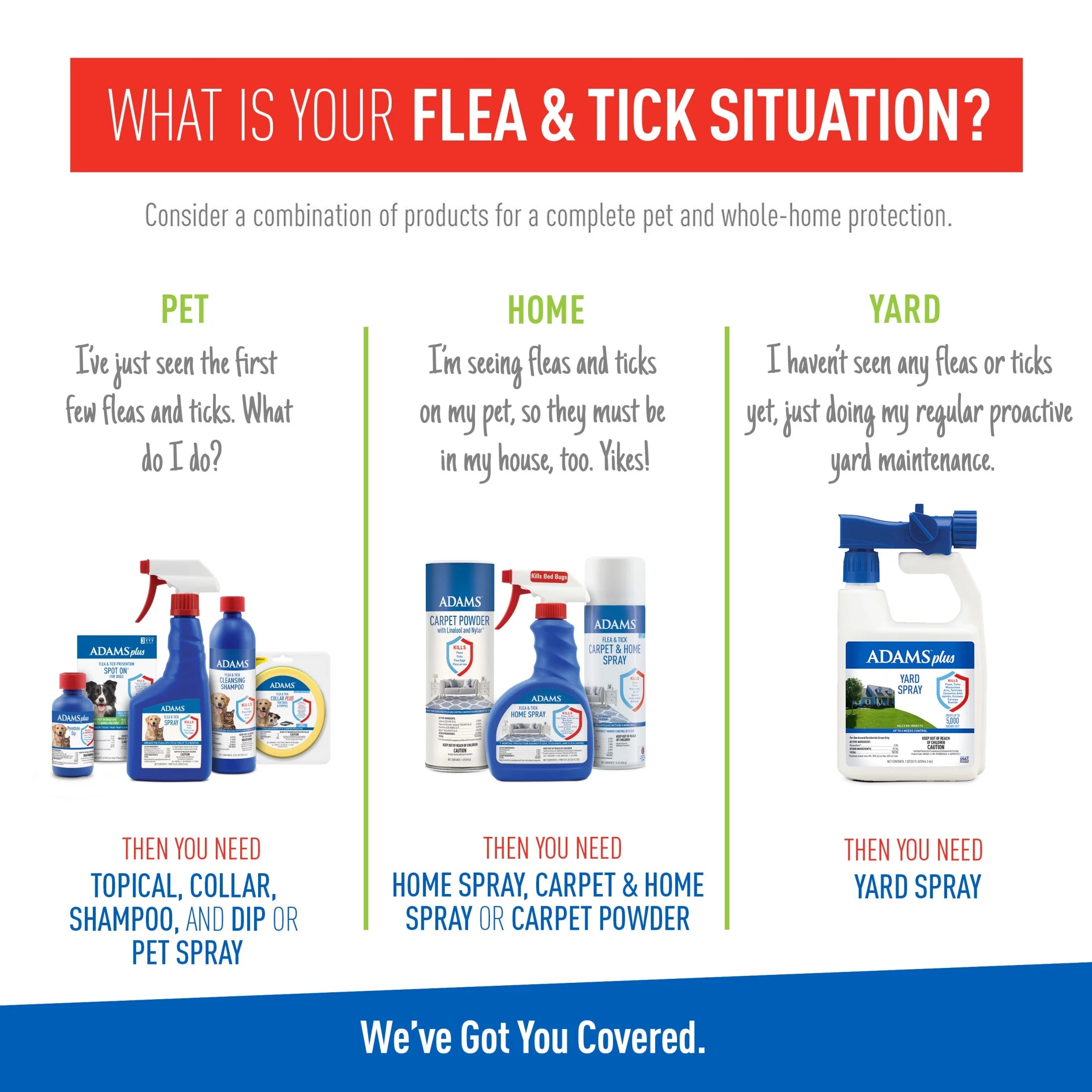 Flea & Tick Carpet & Home Spray for Houses with Cats and Dogs, 16 Ounce Can