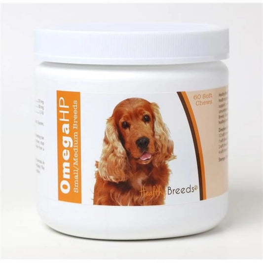 Cocker Spaniel Omega HP Fatty Acid Skin and Coat Support Soft Chews