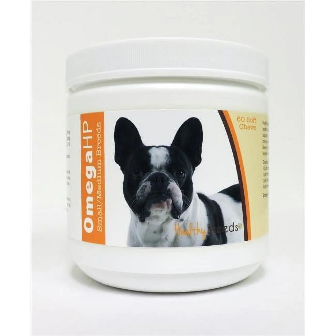 French Bulldog Omega HP Fatty Acid Skin and Coat Support Soft Chews
