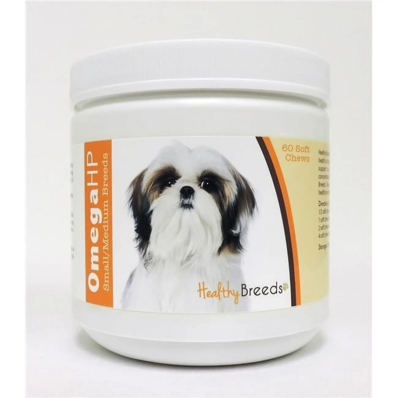 Shih Tzu Omega HP Fatty Acid Skin and Coat Support Soft Chews