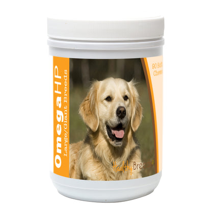 Golden Retriever Omega HP Fatty Acid Skin and Coat Support Soft Chews