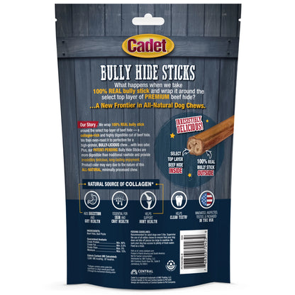 Bully Hide Sticks All-Natural Dog Chews Small Bully Stick Small (5 Count)