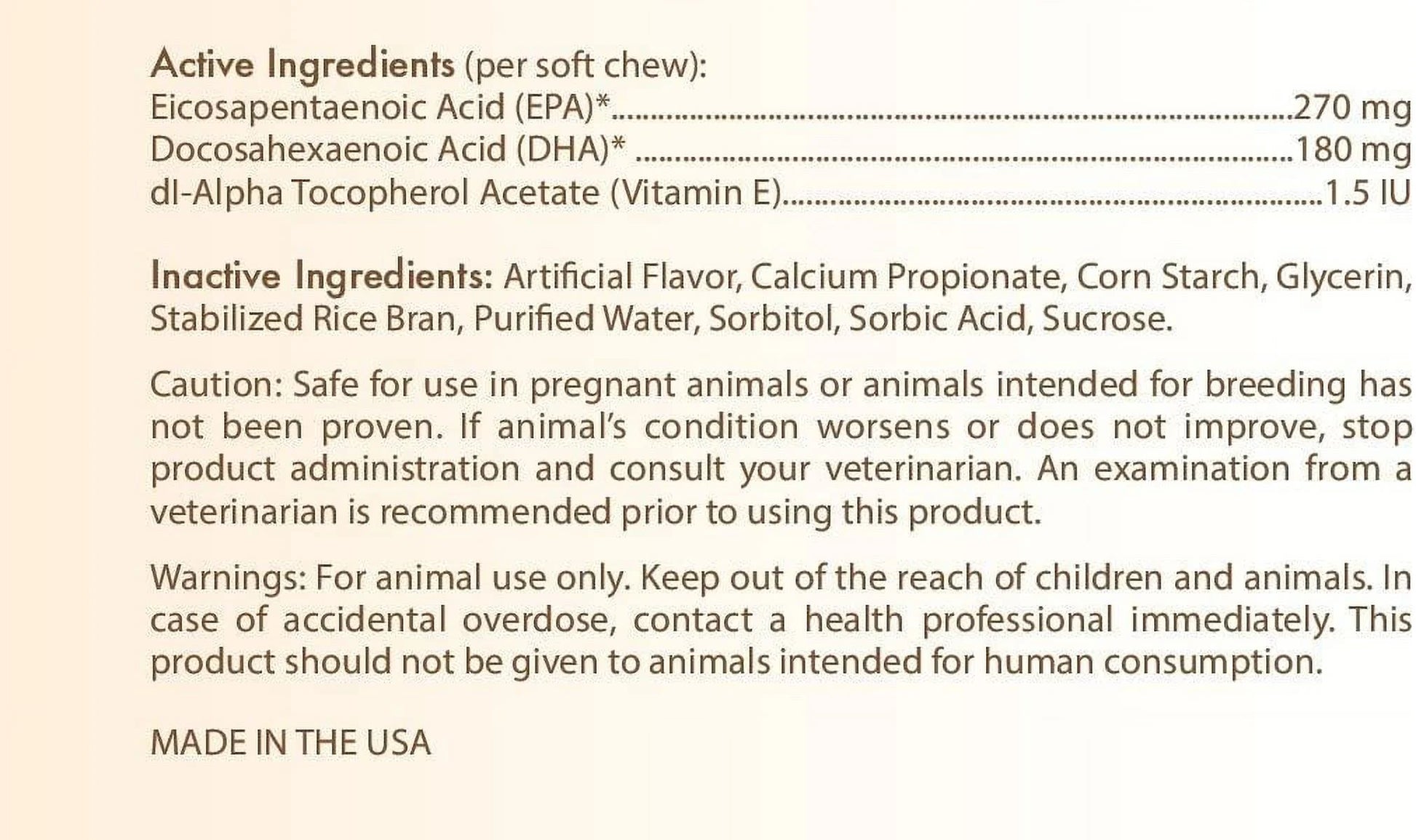 Boxer Omega HP Fatty Acid Skin and Coat Support Soft Chews