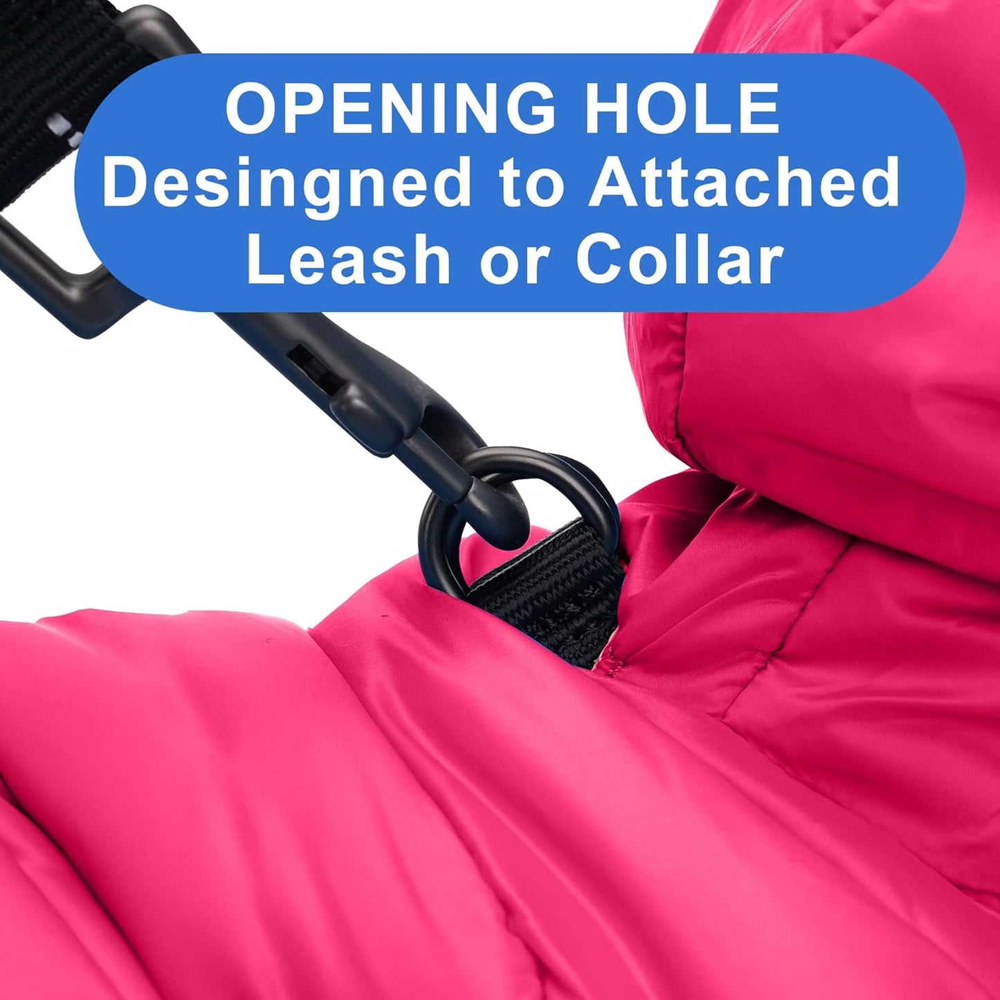 Reversible Dog Windproof Jacket | Water Resistant | Dog Coat for Winter to Keep Your Puppy Warm for Cold Weather Jacket | Pink - Grey up Dog Vest for Toy Breed Dogs - Pouch Included