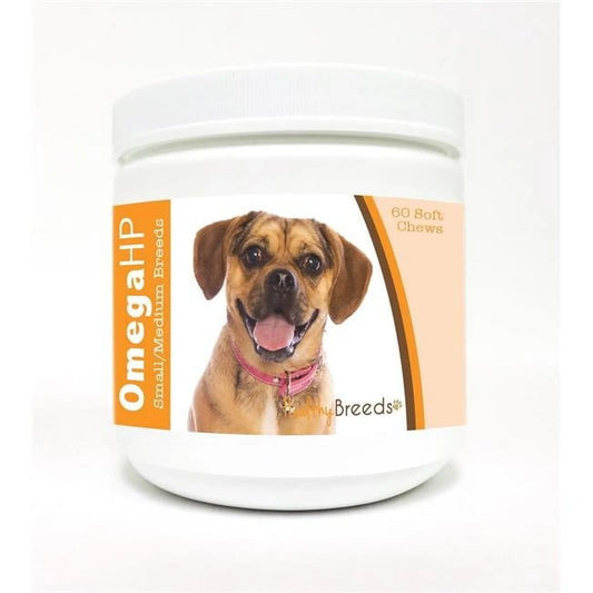 Puggle Omega HP Fatty Acid Skin and Coat Support Soft Chews