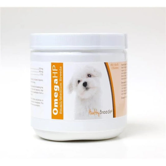 Maltese Omega HP Fatty Acid Skin and Coat Support Soft Chews