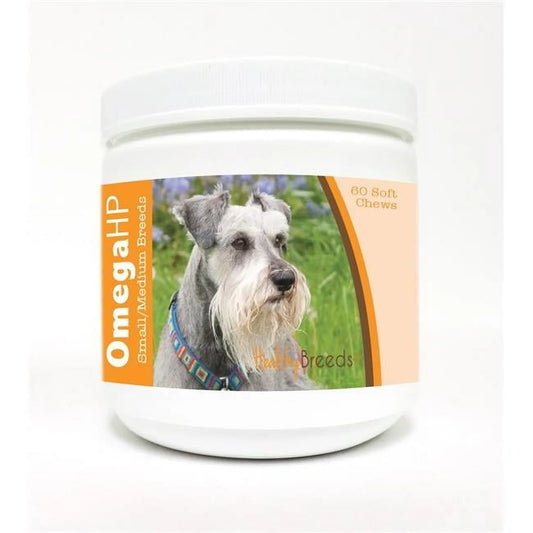 Miniature Schnauzer Omega HP Fatty Acid Skin and Coat Support Soft Chews